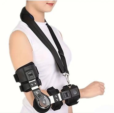 Ортезы: Tənzimlənən dirsək ortozu və qol sarğısı (immobilizator) çatdirilma — 1
