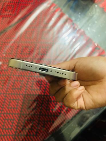 Уюлдук телефондор жана аксессуарлар: IPhone 15 Pro, Колдонулган, 128 ГБ, Күмүш, Каптама, 85 % — 3