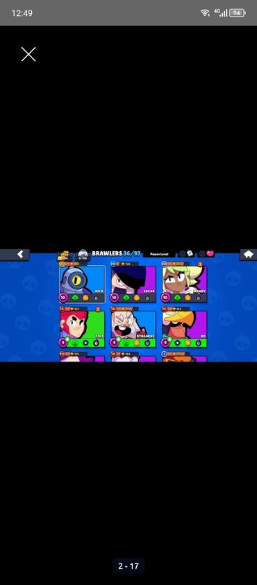 Nintendo Switch: Brawl Stars hesabı – Ramko - Profil: Nişan “#2CBLLZVYU”, ad “RAMKO” - — 2