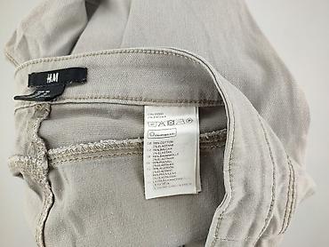 buggy jeansy: H&M, Spodnie materiałowe damskie, rozmiar M — 6