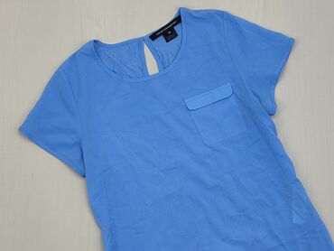Koszulki: Koszulka XS (EU 34), stan - Dobry, wzór - Jednolity kolor, kolor - Błękitny