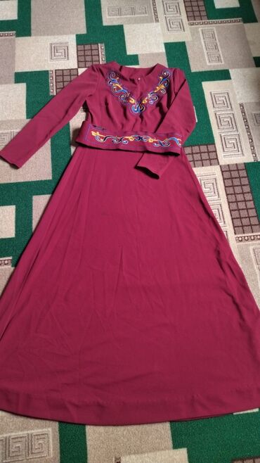 бишкек платья больших размеров: Вечернее платье, Длинная модель, 2XL (EU 44)