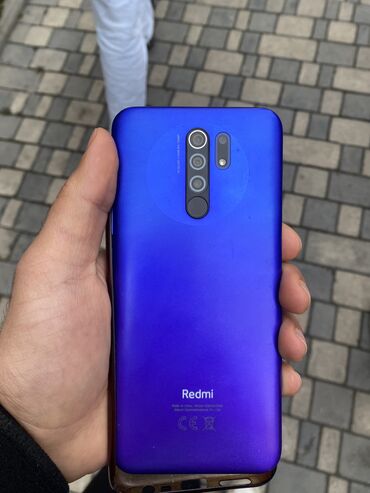 redmi note 8 32: Xiaomi Redmi Note 9, 32 GB, rəng - Göy, 
 Barmaq izi, Face ID, Sənədlərlə