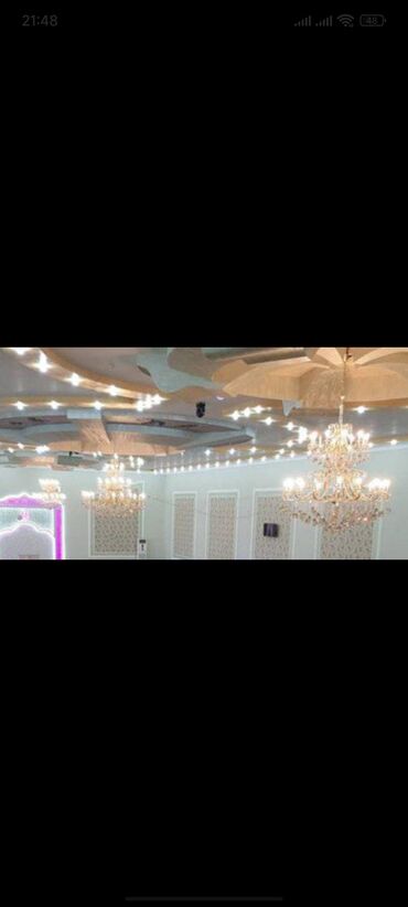 Pərdə və jalüzlər: Çılçıraq, 10 və daha çox lampa
