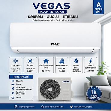 №: 9047 Məhsulun adı: Vegas TACCM-12CHSA/XA51, Split-sistem, 12000