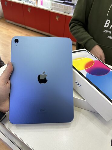 Samsung: Yeni Apple iPad 10 (2022), 10,2", < 64 GB, Ünvandan götürmə, Ödənişli çatdırılma