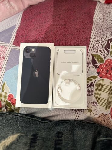 Kompüter, noutbuk və planşetlər: IPhone 13, Midnight, Face ID