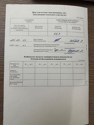 Продажа помещений свободного назначения: Продаётся квартира с общей площадью 56,9 м² (указано в документах на — 4