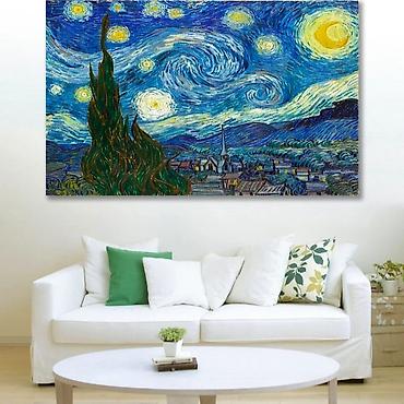 gozel sekiller: 🌠 "Ulduzlu gecə". 🌌 Van Qoqun möhtəşəm əsərlərindən🤩 🥺 Çox sevilən — 4