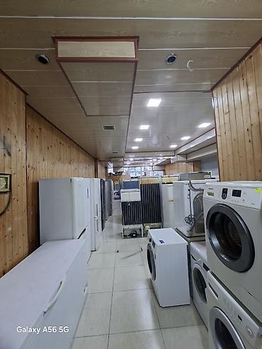 Məişət texnikası mağazası üçün geniş seçimli soyuducu və paltaryuyan