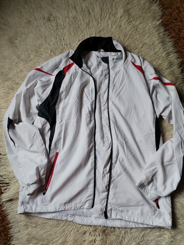 kožne jakne new yorker: Windbreaker, XL (EU 54), Crivit Sports, color - White, Polyester