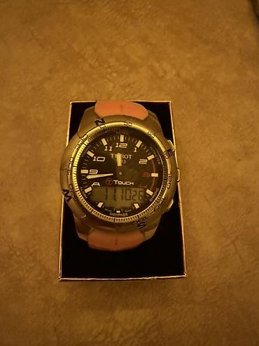 luc saat: Tissot T-Touch Titanium qol saatı - Model: Tissot T-Touch (arxa — 3