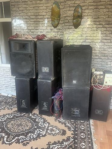 Profesional səsgücləndirici akustika dəsti - Böyük səhnələr, toylar