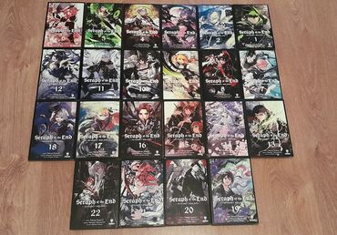 история азербайджана 5 класс мсо 1: Seraph of the end manga set (22 cild). tekli satılmır yenidir her