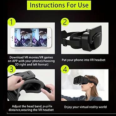 iphone 800: VR eynək kabelsiz funksiyaya malikdir. 3D VR Eynək – iPhone və Android — 5