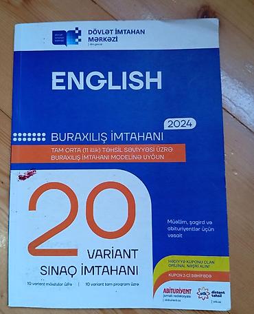 Testlər: Ingilis dili 20 sınaq — 1