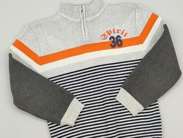 sweterki na drutach dla chłopca: Bluza, 10 lat, 134-140 cm, stan - Zadowalający