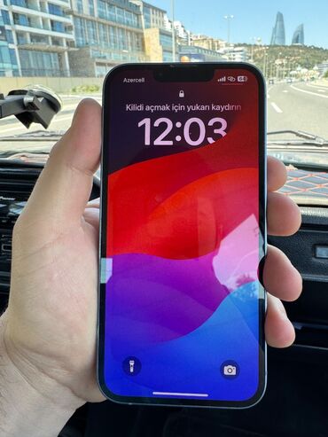 adapdr: IPhone 14, Mavi, Barmaq izi, Face ID, Simsiz şarj