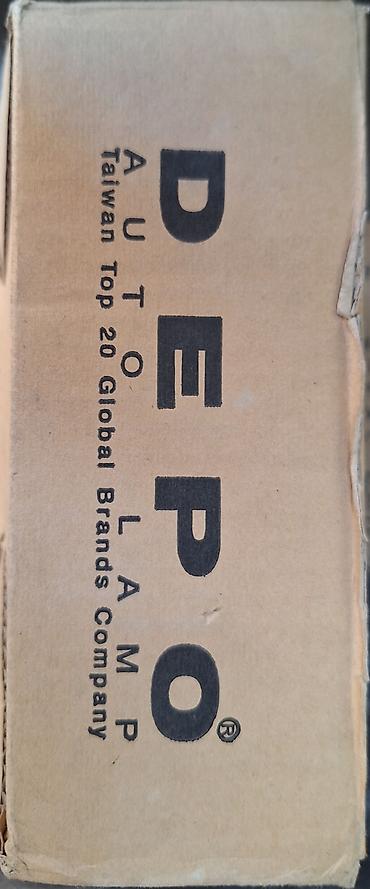 Ehtiyat hissələri: DEPO Auto Lamp – ön dönmə/siqnal fara linzası 124 mersedes - Brend — 1