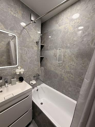 40: 3 комнаты, 62 м², Учкун мкр 105 серия, 9 этаж, Дизайнерский ремонт — 7