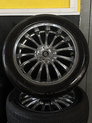 Шины и диски: R20 Orijinal Maybach Stilli Xrom Disk Təkər Dəsti – 245/50 R20  — 1