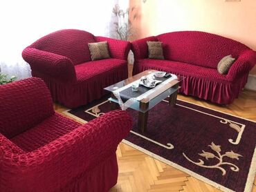 Prekrivači za nameštaj: Prekrivaci za garniture sa karnerom: Trosed Dvosed Fotelja 4500 dinara — 4
