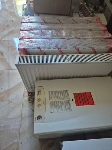 Lazer aparatları: ❇️5 eded yeni panel Radyat 80 sant . 1 eded Kombi 24 Lük qiymət