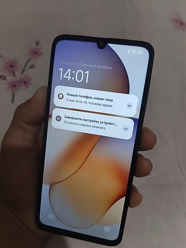 Уюлдук телефондор жана аксессуарлар: Redmi, Redmi 13C, Колдонулган, 256 ГБ, түсү - Кара, 2 SIM — 2