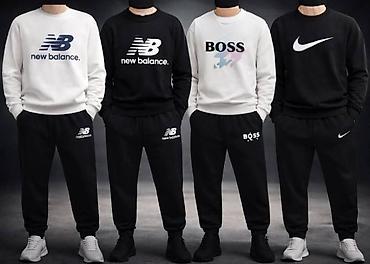 Trenerke: Trenerka New Balance, bоја - Crna — 1