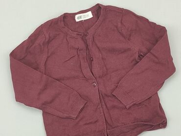 kombinezon zimowy dla dziewczynki 98: Sweatshirt, H&M, 3-4 years, 98-104 cm, condition - Good