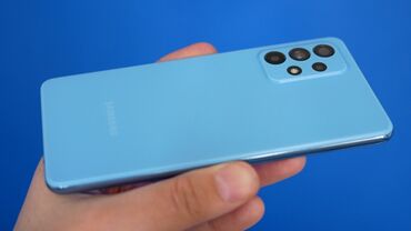 телефон samsung a52: Samsung Galaxy A52, 128 ГБ, цвет - Голубой