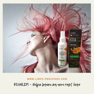 Ostali medicinski proizvodi: KOSALIM – Biljni losion za novi rast kose Klinički dokazana dejstva