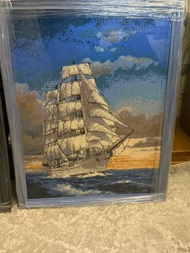 Şəkillər, tablolar: Əl işi .mozayka şəkillər — 9