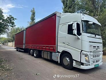 Тягач, Volvo, 2019 г., Тентованный