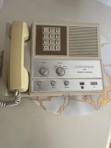 Stasionar telefonlar: Code-A-Phone 1650 “Remote Command” telefon və avtomatik cavablayıcı - — 1