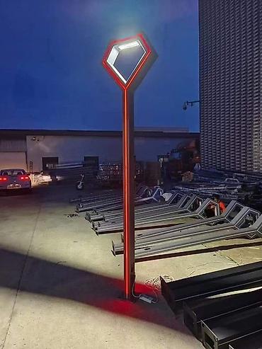 столб бетон: Уличные световые опоры с LED-освещением (декоративные светильники) - — 1