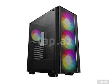 ✔️ 4 ARGB PWM fan ✔️ Temperli yan şüşə ✔️ Mesh ön panel – güclü