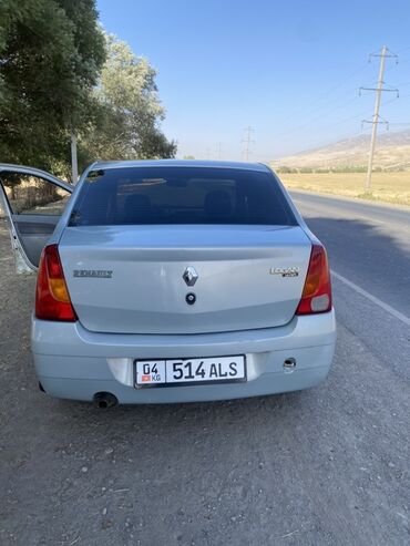 кредит на машину: Седан Renault Logan серого цвета, год выпуска 2008,объем двигателя 1,6