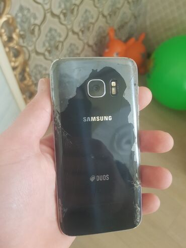 Samsung Galaxy S7, 32 ГБ, цвет - Черный, Face ID