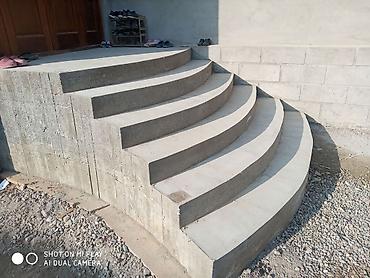 Бетонные лестницы: Бетонная лестница Для дома, Гарантия, Форма лестницы: Много-маршевая, Стиль: Хайтек — 34