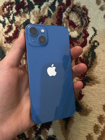 i̇phone 1: IPhone 13, 128 GB, Mavi, Face ID, Zəmanət