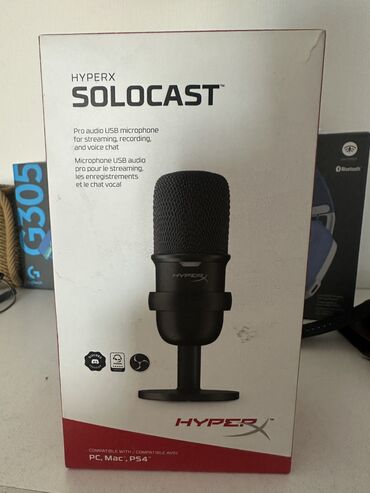 микрафон петличка: Продаю микрофон hyperX solocast Настольный конденсаторный микрофон