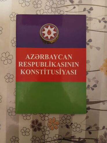 Тесты: Məhsul: “Azərbaycan Respublikasının Konstitusiyası” kitabı Təsvir: -