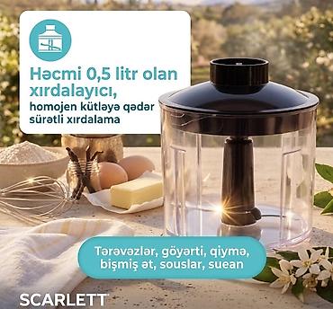 Блендеры: Scarlett əl blenderi – 3-ü 1-də çoxfunksiyalı mətbəx yardımçısı - — 6