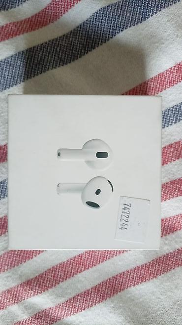 hoco airpods qiymeti: Apple AirPods 4 — simsiz qulaqlıq və şarj qutusu - Rəsmi qablaşdırma — 1