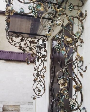 Сварка: Ковка, ворота, лестница, перила, тапчан, качели, навес — 4