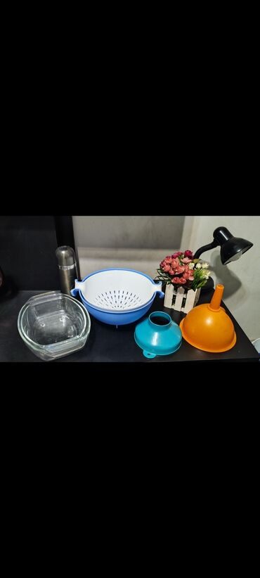 узбекские тарелки: Посуда : 2 тарелки для духовки воронки термос светильник