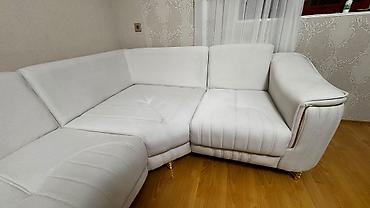 Divanlar: Künc divan, İşlənmiş, Açılan, Bazalı, Parça, Çatdırılma yoxdur — 1