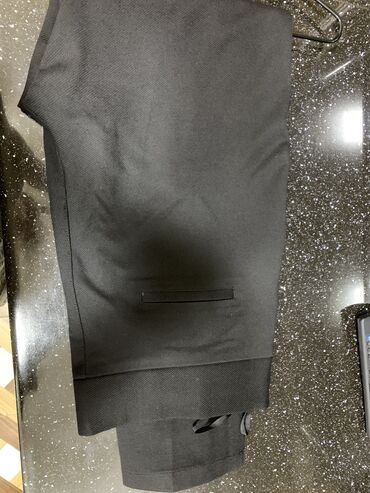 Şalvarlar: Klassik qadin salvari qara reng 42 razmer payiz qis fesli ucun cekisi — 13