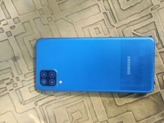 ikinci el ipad mini 5: Samsung Galaxy A12, 64 GB, rəng - Mavi, Sensor, İki sim kartlı, Face ID